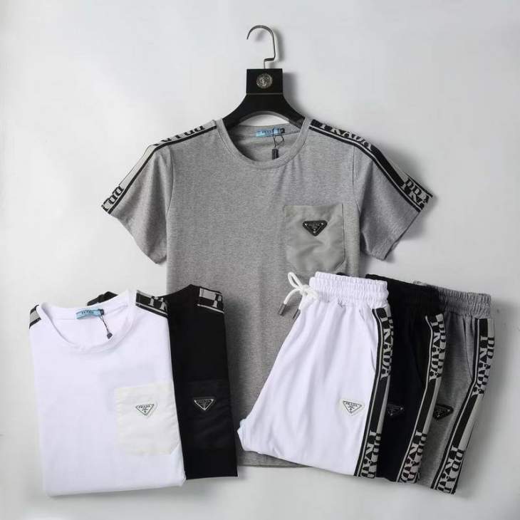 Picture of Prada Shirt Pant Suits _SKUPradaM-3XL8qx18224363